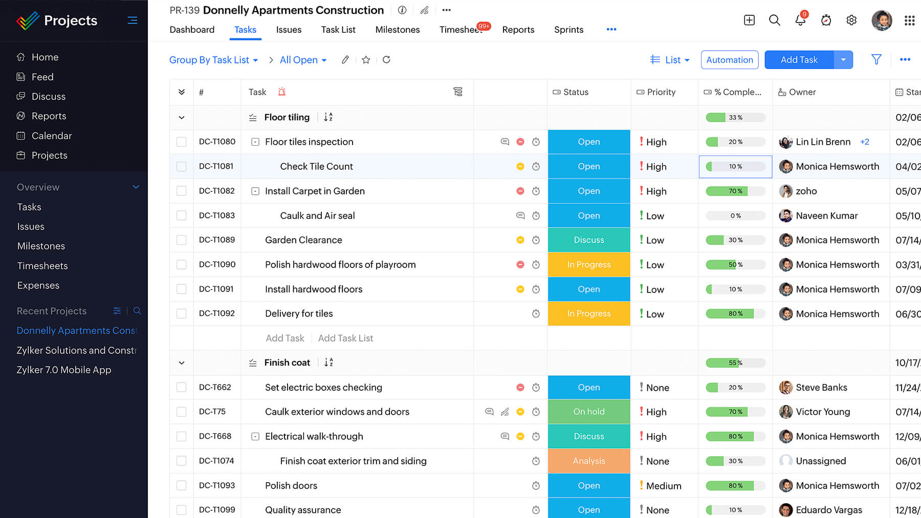 Zoho ANALYTICS