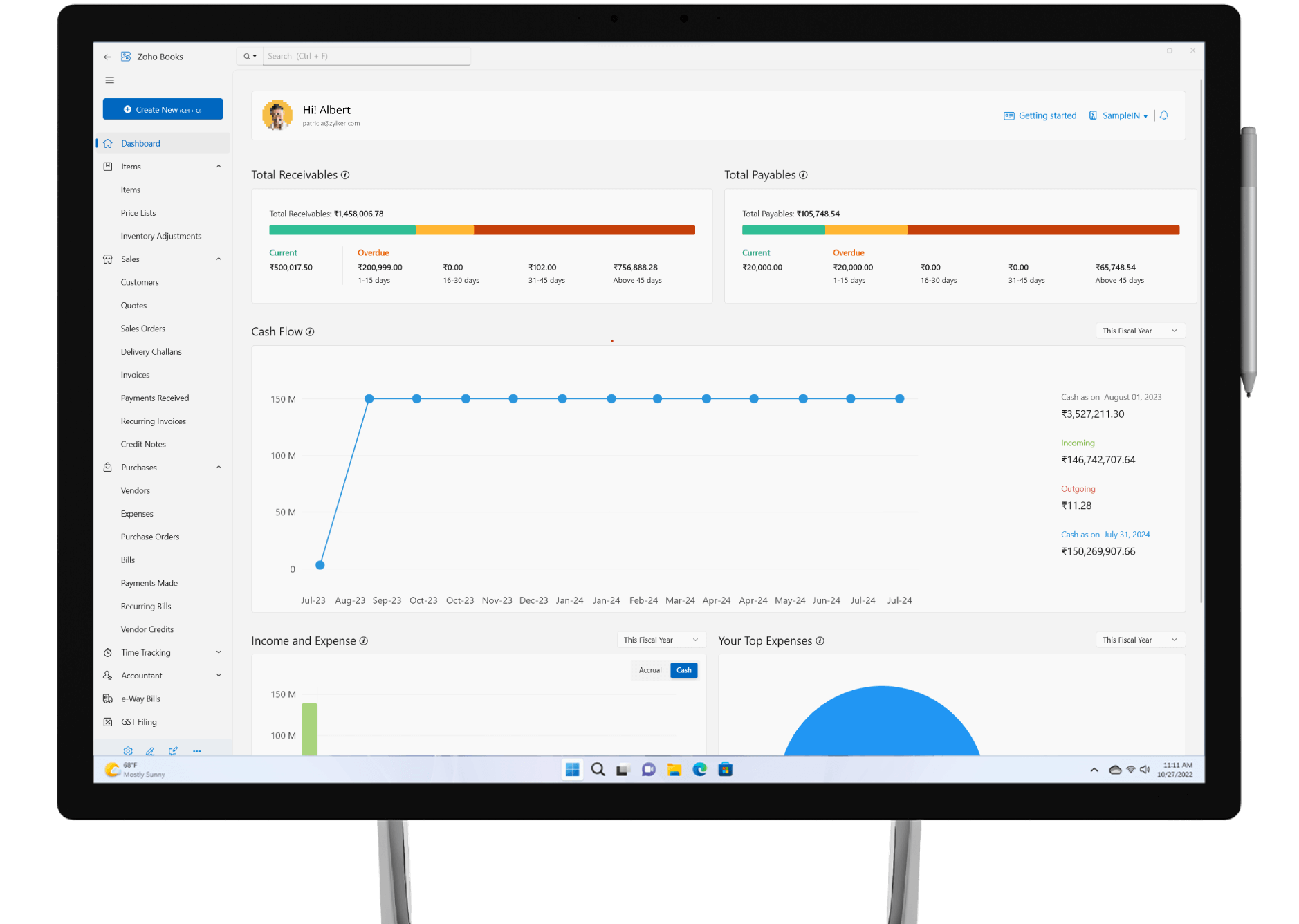 Zoho ANALYTICS