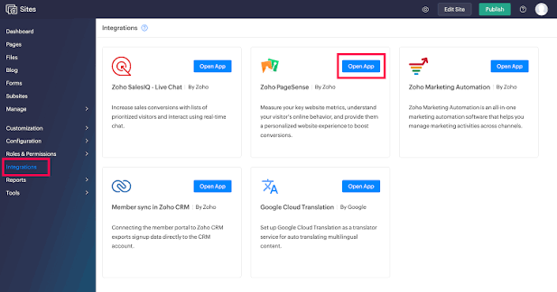 Zoho ANALYTICS