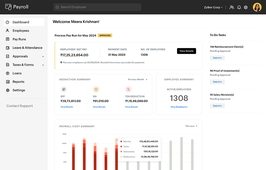 Zoho ANALYTICS